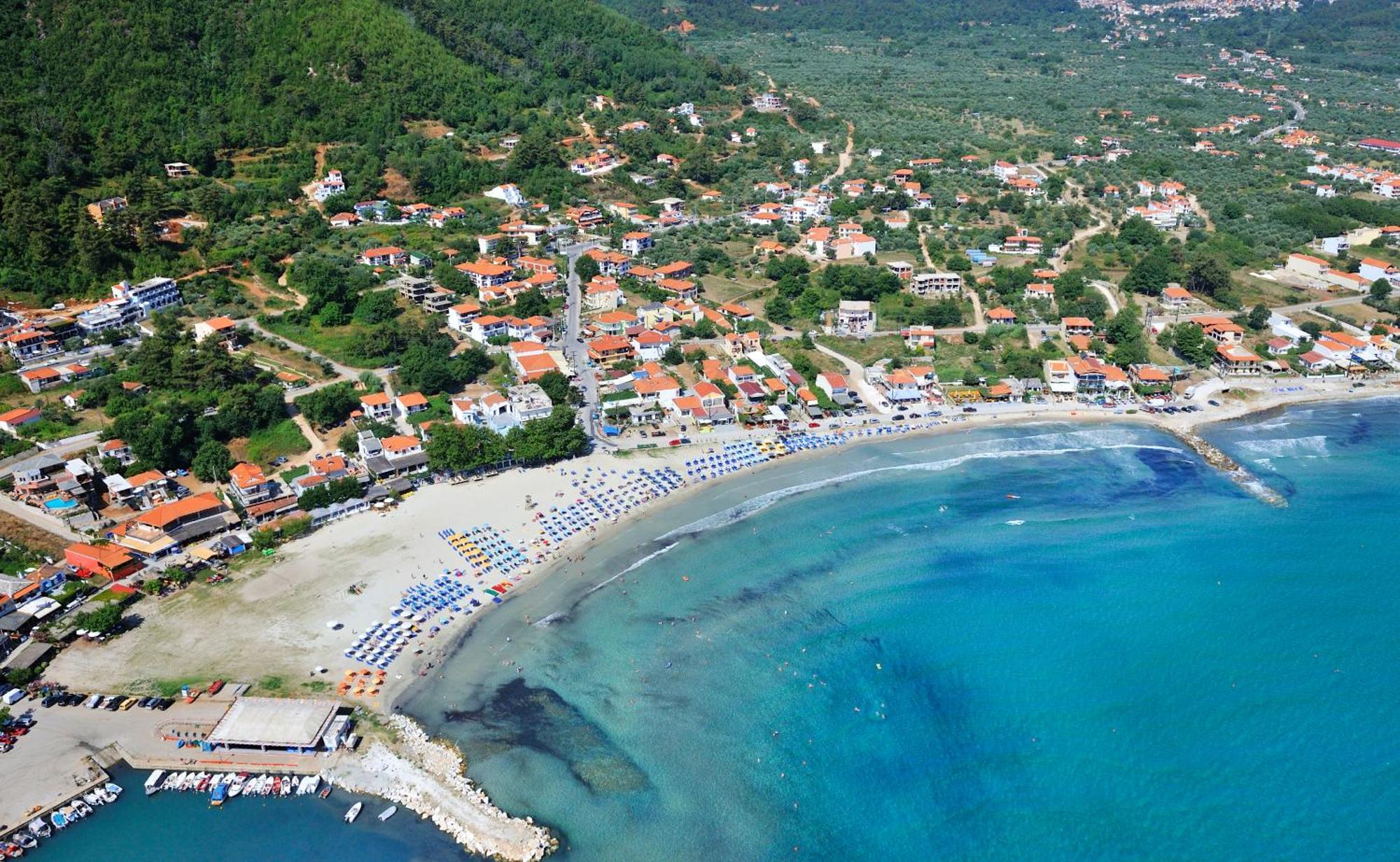 Celeste Deluxe Apartments Skala Potamia  Exteriör bild