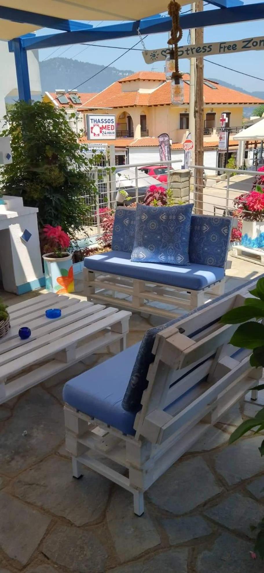 Celeste Deluxe Apartments Skala Potamia  Exteriör bild