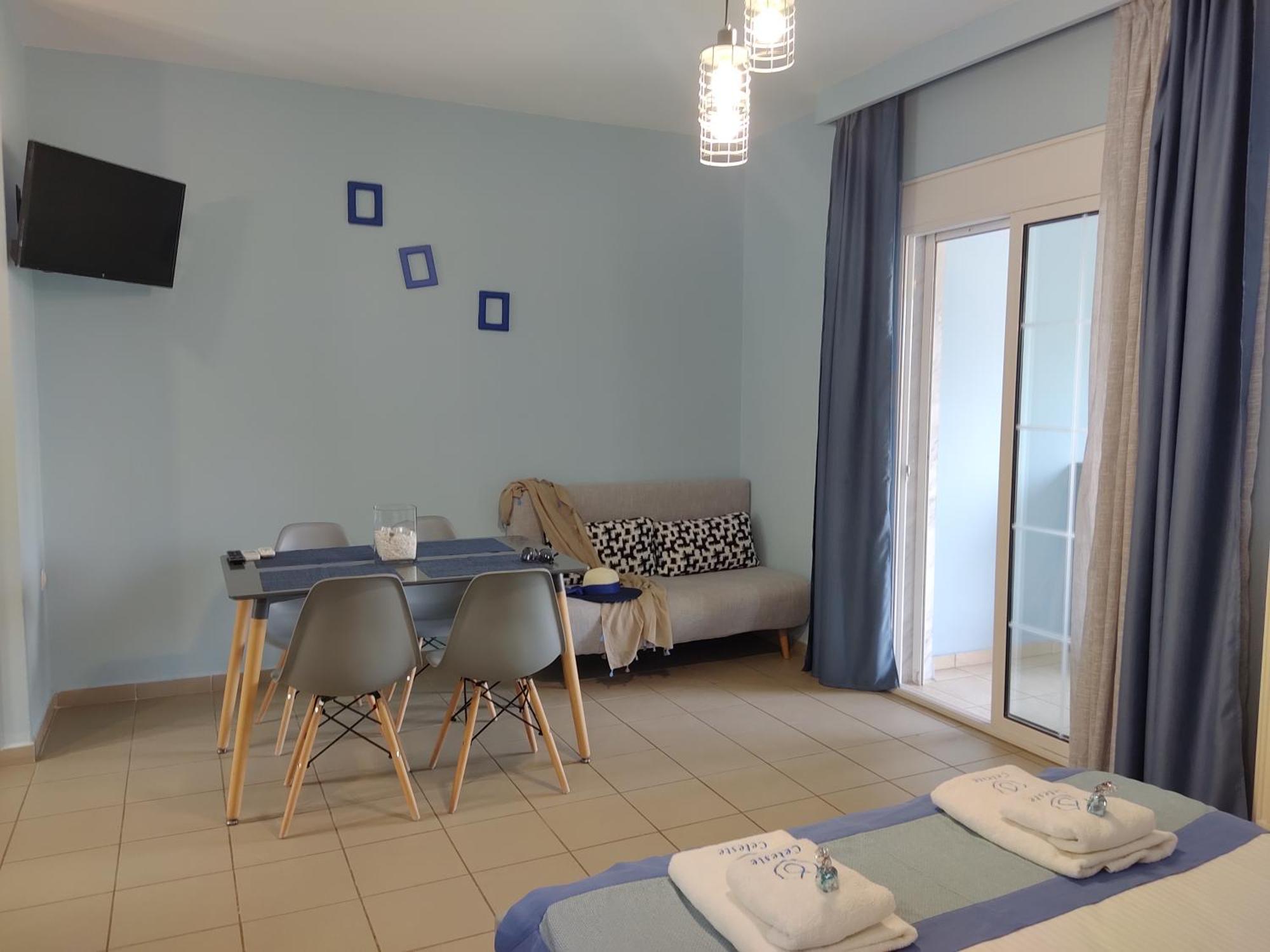 Celeste Deluxe Apartments Skala Potamia  Exteriör bild