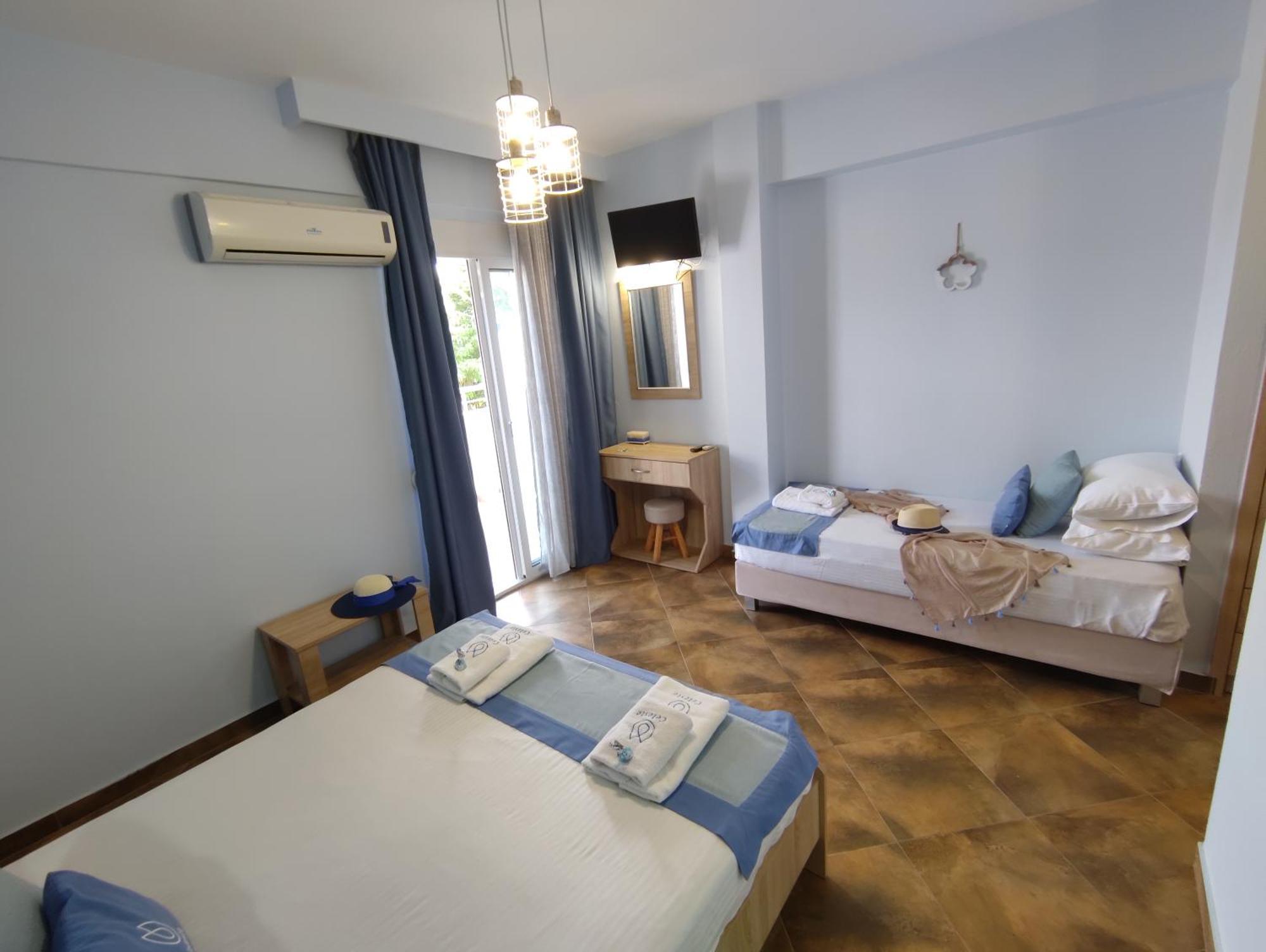 Celeste Deluxe Apartments Skala Potamia  Exteriör bild
