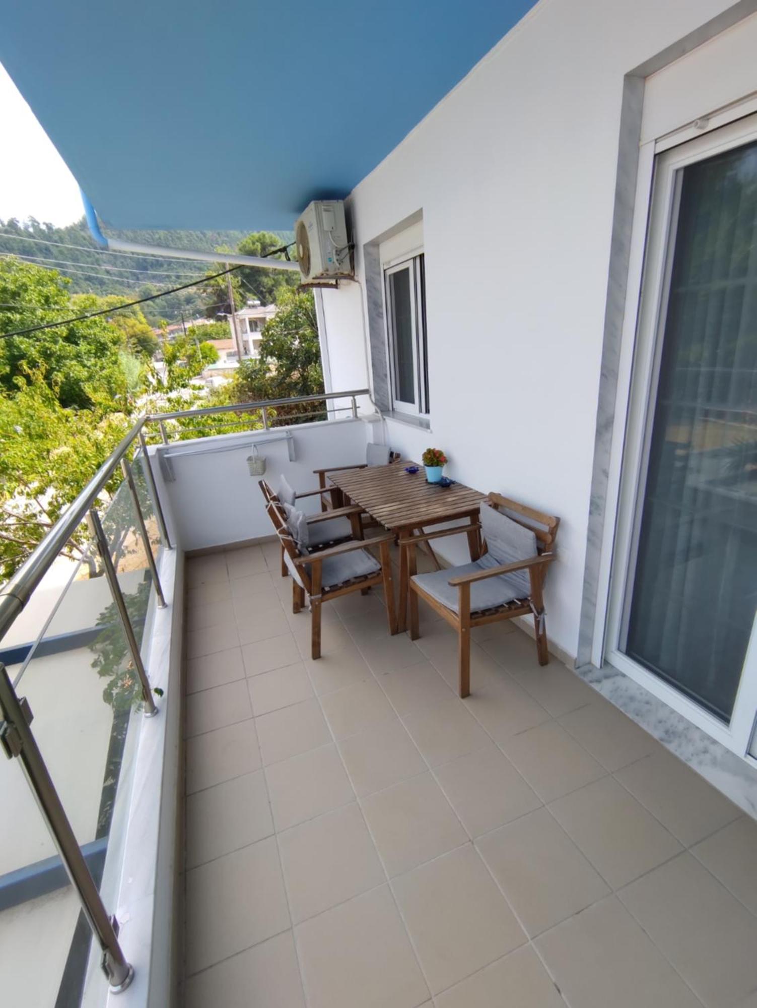 Celeste Deluxe Apartments Skala Potamia  Exteriör bild