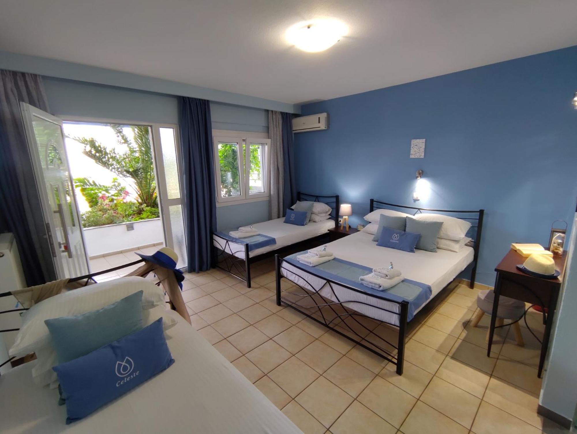 Celeste Deluxe Apartments Skala Potamia  Exteriör bild