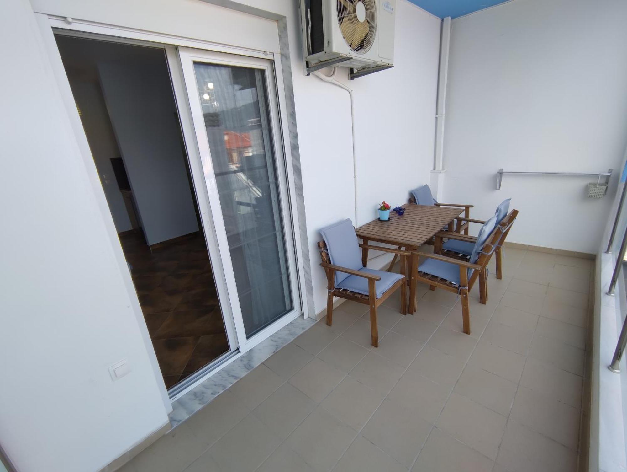 Celeste Deluxe Apartments Skala Potamia  Rum bild